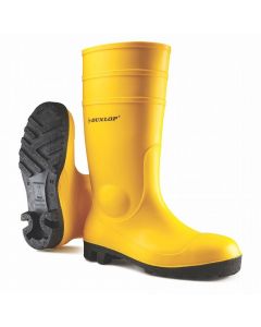 Dunlop Protomastor Full Safety Wellington Boot - Yellow
