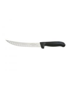 Caribou Trimming Knife - Curved Rigid Scalloped Blade - 20cm/8"