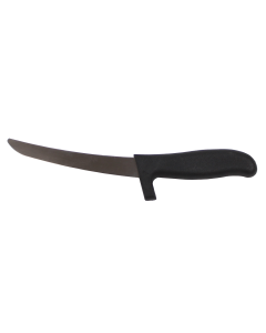 Grippex 15cm Curved Wide Blade Knife Black