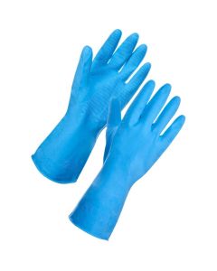 Supertouch Blue Household Latex Glove - 144 Pairs