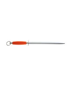 Egginton Extra Fine Cut Oval Sharpening Steel - 30cm/12" - Red