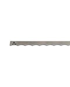 Slicer Blade 455 x 10 x 0.5 Scalloped Edge