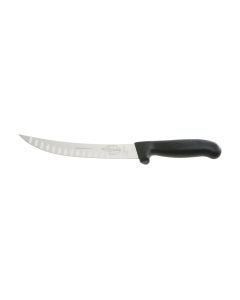 Caribou Trimming Knife - Curved Rigid Scalloped Blade - 20cm/8"