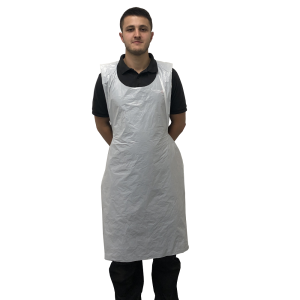 Disposable White Apron -16mu (1 box of 600)