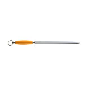 Egginton Extra Fine Cut Oval Sharpening Steel - 30cm/12" - Orange