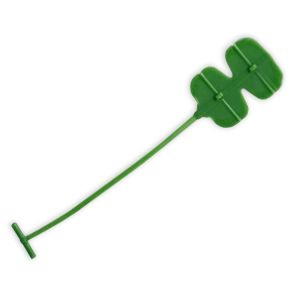 Green Double Paddle Nylon Tag Fastener (Bag of 1000)