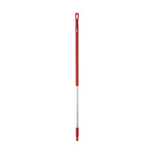 Vikan Aluminium Handle - Ø31 mm, 1310 mm - Red