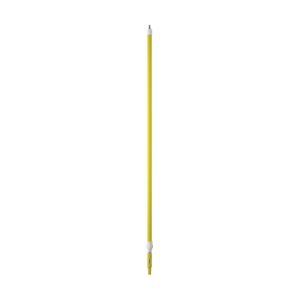 Vikan Aluminium Telescopic Waterfed Handle w/Hose Nozzle - 1600-2780mm - Yellow