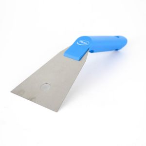 Vikan Stainless Steel Hand Scraper - 100mm - Blue