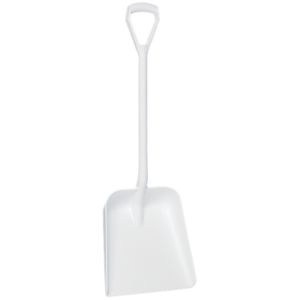 Vikan D Grip Shovel - 1035mm - White
