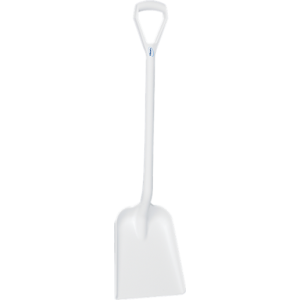 Vikan D Grip Shovel - 1040mm - White