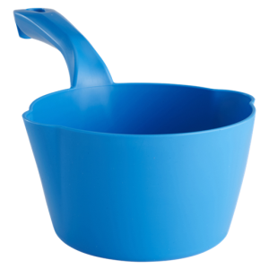Vikan Round Bowl Scoop - 1 Litre - Blue
