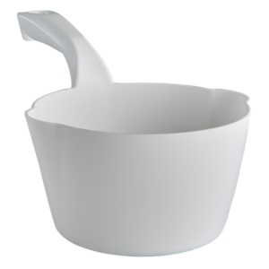 Vikan Round Bowl Scoop - 1 Litre - White