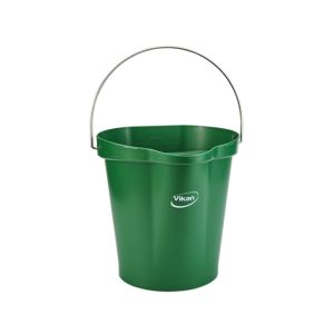 Vikan Hygiene Bucket - 12 Litre - Green