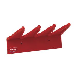 Vikan Wall Bracket - 240mm - Red