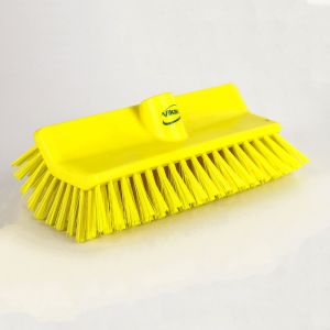 Vikan High-Low Brush - 265mm - Medium - Yellow