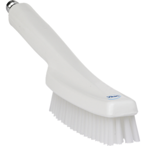 Vikan Waterfed Hand Brush - 330mm - Hard - White