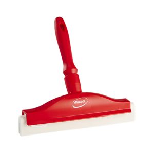 Vikan Hygienic Floor Squeegee with Replacement Cassette - 250mm - Red
