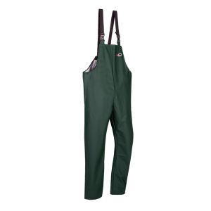 Sioen 'Bandung' Flexothane Bib & Brace Trousers - Green