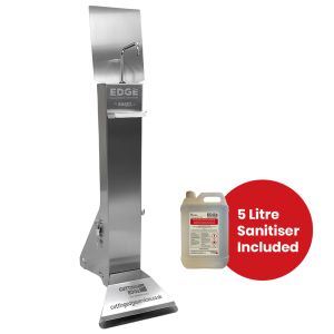 Stainless Steel Freestanding Hand Sanitiser Dispenser Station