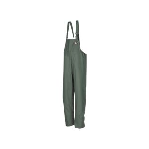 Sioen 'Louisiana' Flexothane Bib & Brace Trousers - Green