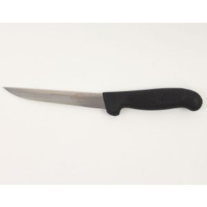 Caribou Black Ultracomfort Straight Boning Knife (15cm)