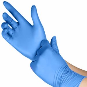 Blue Nitrile Powder–free SafeTouch Disposable Gloves (Case of 1000)