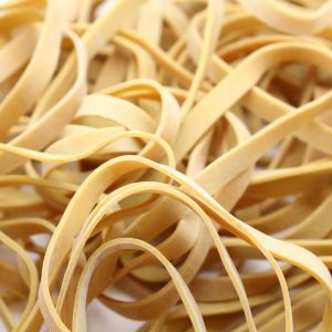 Rubber Bands 90 x 6 mm - No 64 Natural - 1lb Bag