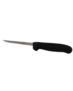 Caribou 12cm Boning Knife with Narrow Blade Black