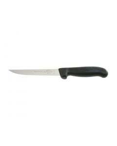 Caribou Boning Knife with Straight Rigid Wide Blade