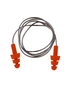 Portwest Reusable Corded TPR Earplugs (50 Pairs)