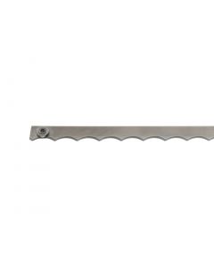 Slicer Blade 450 x 16 x 0.5 Scalloped Edge 
